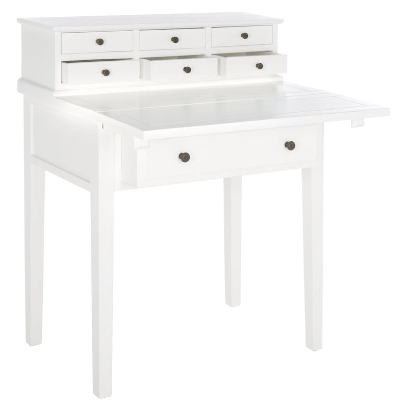 Bureau rabattable à 7 tiroirs