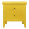 Table de chevet à 2 tiroirs (61 cm H x 48,3 cm L x 39,4 cm P)