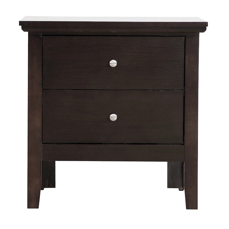 Table de chevet à 2 tiroirs (61 cm H x 48,3 cm L x 39,4 cm P)