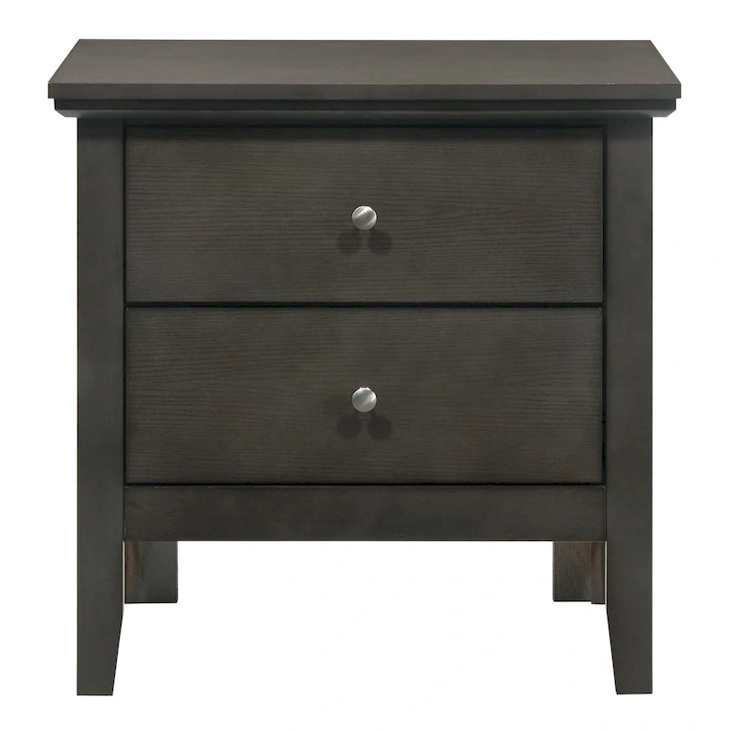 Table de chevet à 2 tiroirs (61 cm H x 48,3 cm L x 39,4 cm P)