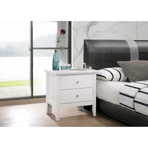 Primo 2-Drawer Nightstand (24 in. H x 19 in. W x 15.5 in. D)
