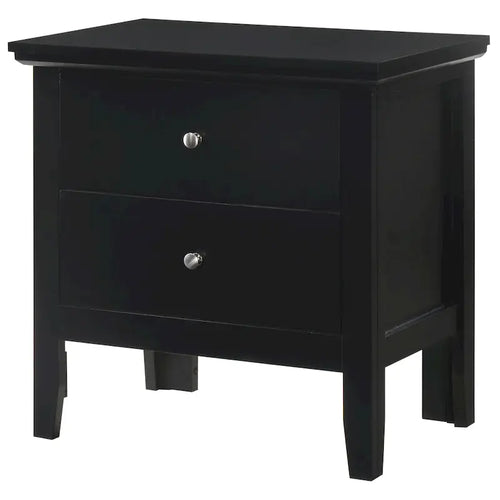 Table de chevet à 2 tiroirs (61 cm H x 48,3 cm L x 39,4 cm P)