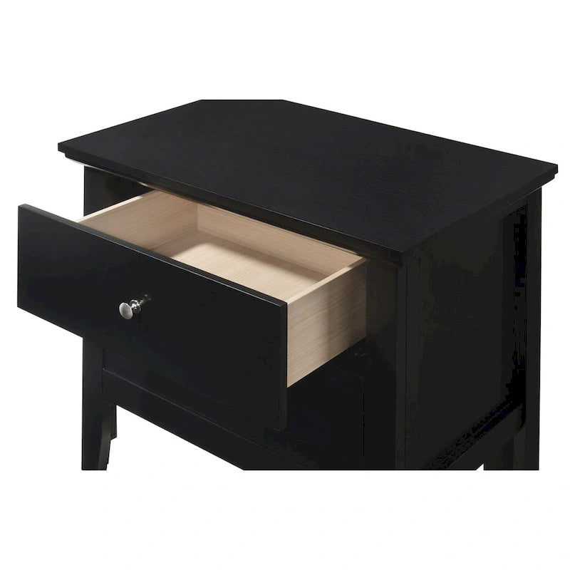 Table de chevet à 2 tiroirs (61 cm H x 48,3 cm L x 39,4 cm P)
