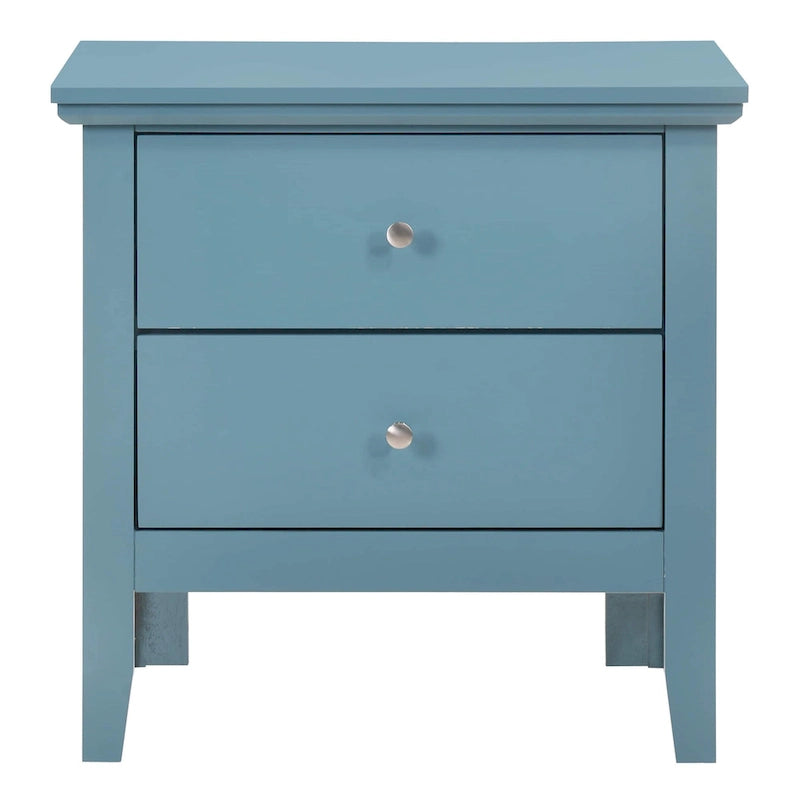 Table de chevet à 2 tiroirs (61 cm H x 48,3 cm L x 39,4 cm P)