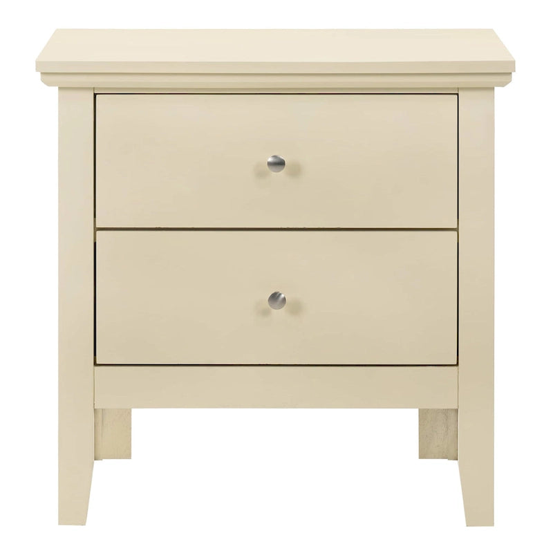 Table de chevet à 2 tiroirs (61 cm H x 48,3 cm L x 39,4 cm P)