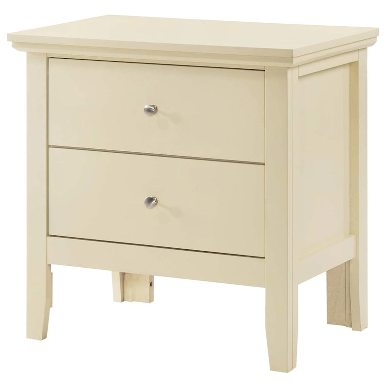 Table de chevet à 2 tiroirs (61 cm H x 48,3 cm L x 39,4 cm P)