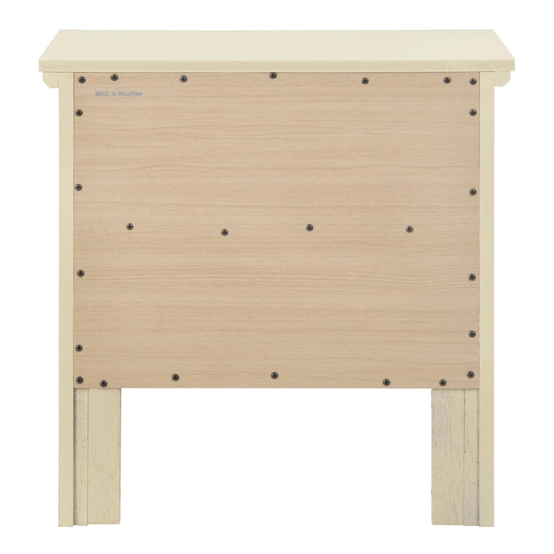 Table de chevet à 2 tiroirs (61 cm H x 48,3 cm L x 39,4 cm P)