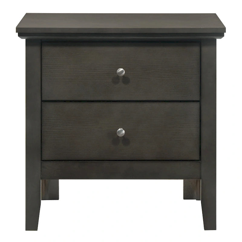 Table de chevet à 2 tiroirs (61 cm H x 48,3 cm L x 39,4 cm P)