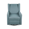 Fauteuil inclinable pivotant contemporain rembourré