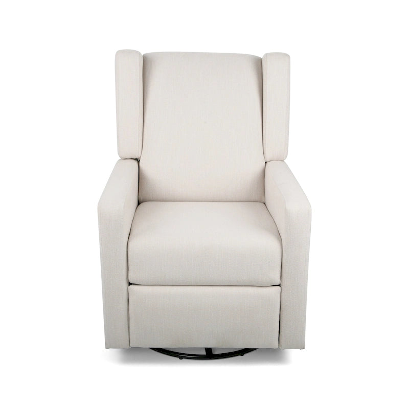 Fauteuil inclinable pivotant contemporain rembourré