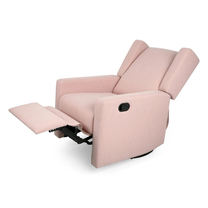 Fauteuil inclinable pivotant contemporain rembourré