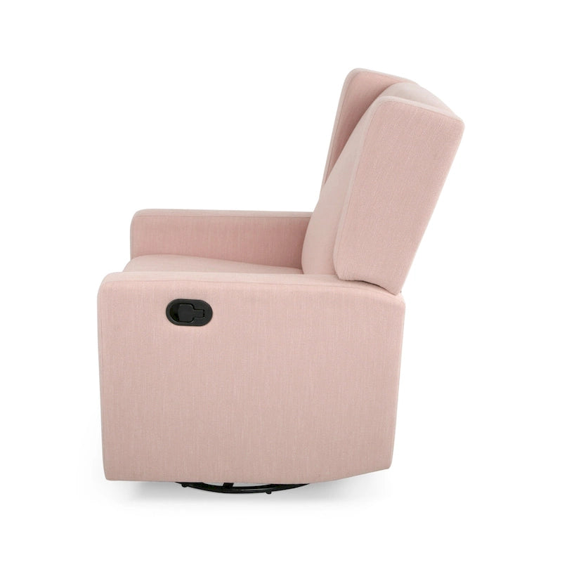Fauteuil inclinable pivotant contemporain rembourré