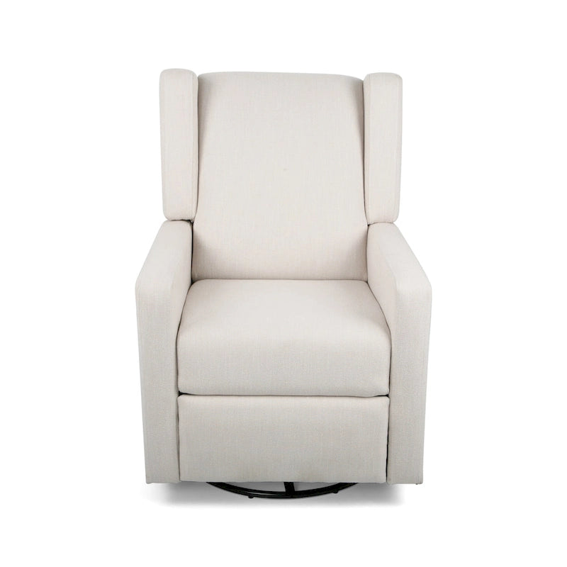 Fauteuil inclinable pivotant contemporain rembourré