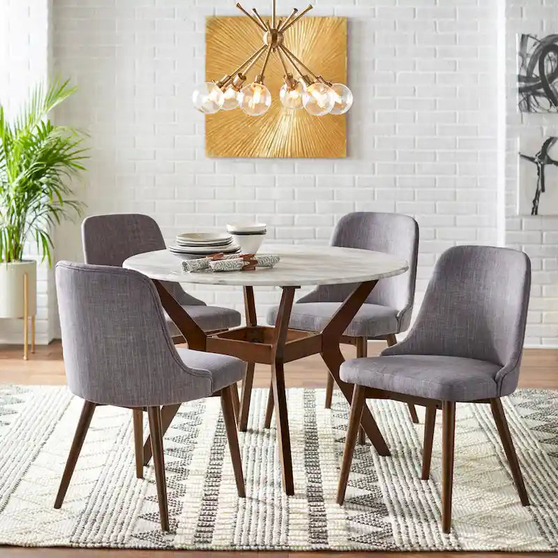 Table à manger ronde de 42 pouces
