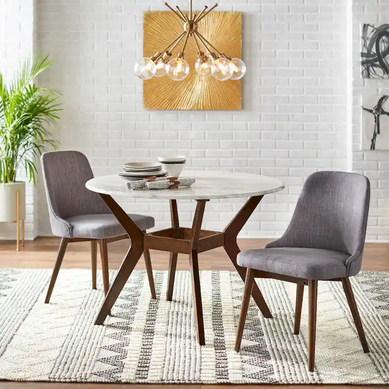 Table à manger ronde de 42 pouces