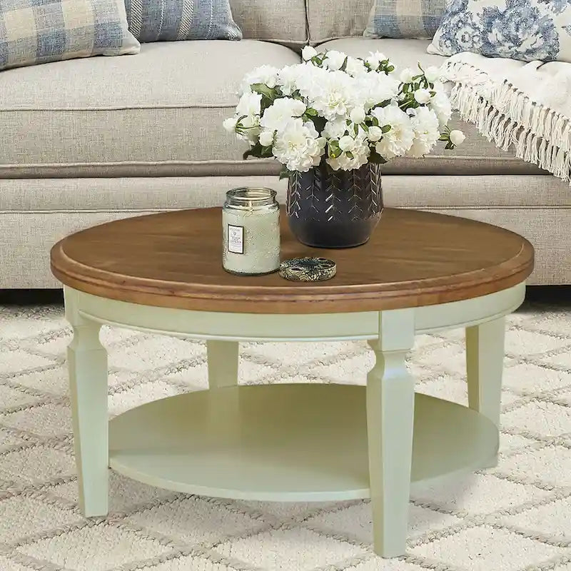 Table basse ronde