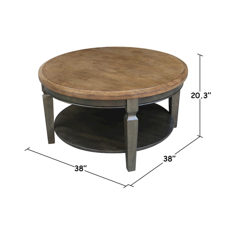 Table basse ronde
