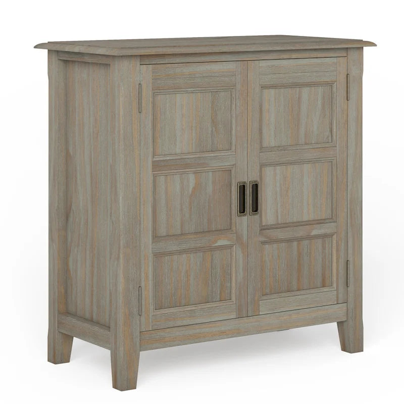 Meuble de rangement bas de transition en BOIS MASSIF de 30 pouces de large - 30 po l. x 14 po p. x 31 po h.
