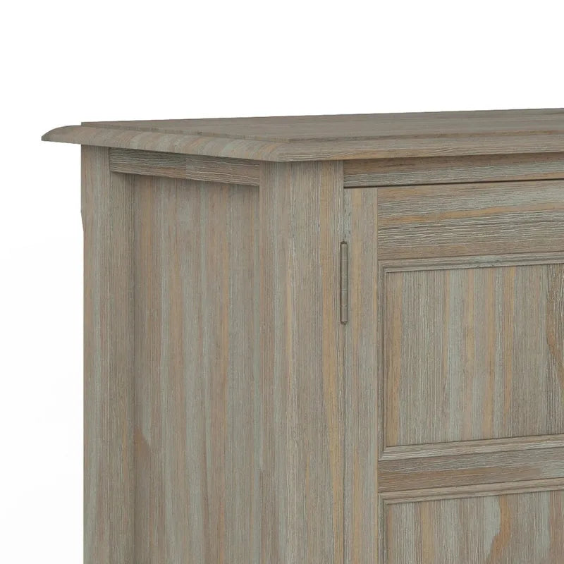 Meuble de rangement bas de transition en BOIS MASSIF de 30 pouces de large - 30 po l. x 14 po p. x 31 po h.