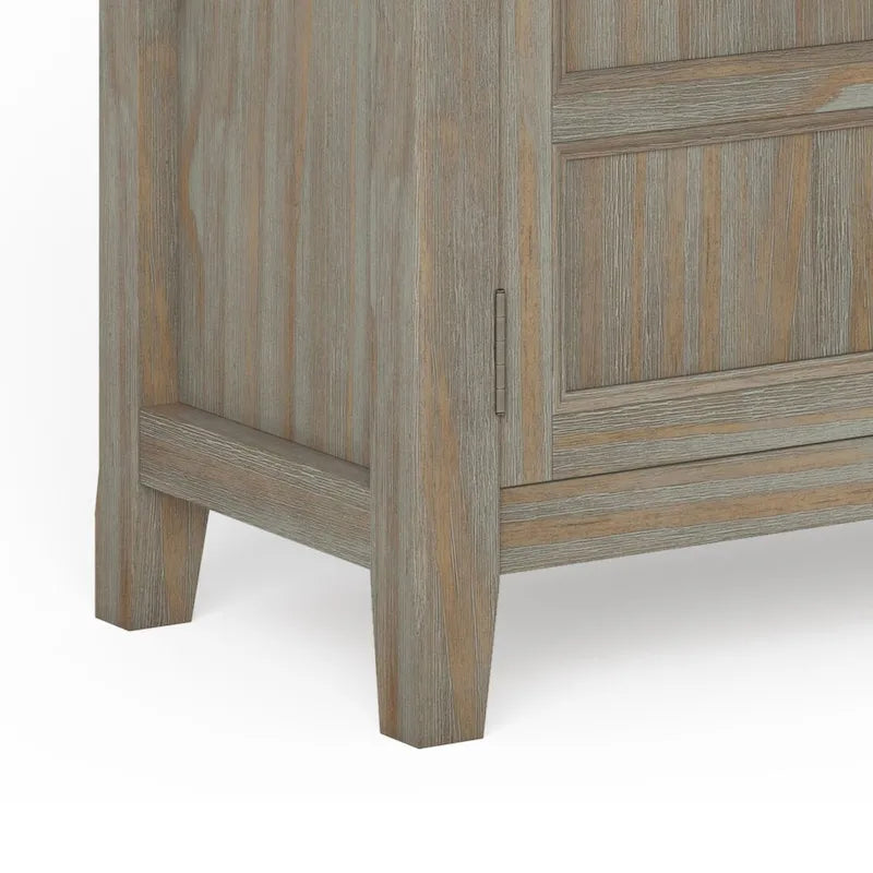 Meuble de rangement bas de transition en BOIS MASSIF de 30 pouces de large - 30 po l. x 14 po p. x 31 po h.