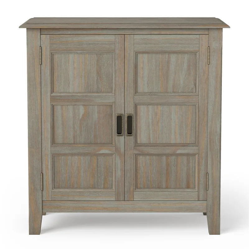 Meuble de rangement bas de transition en BOIS MASSIF de 30 pouces de large - 30 po l. x 14 po p. x 31 po h.