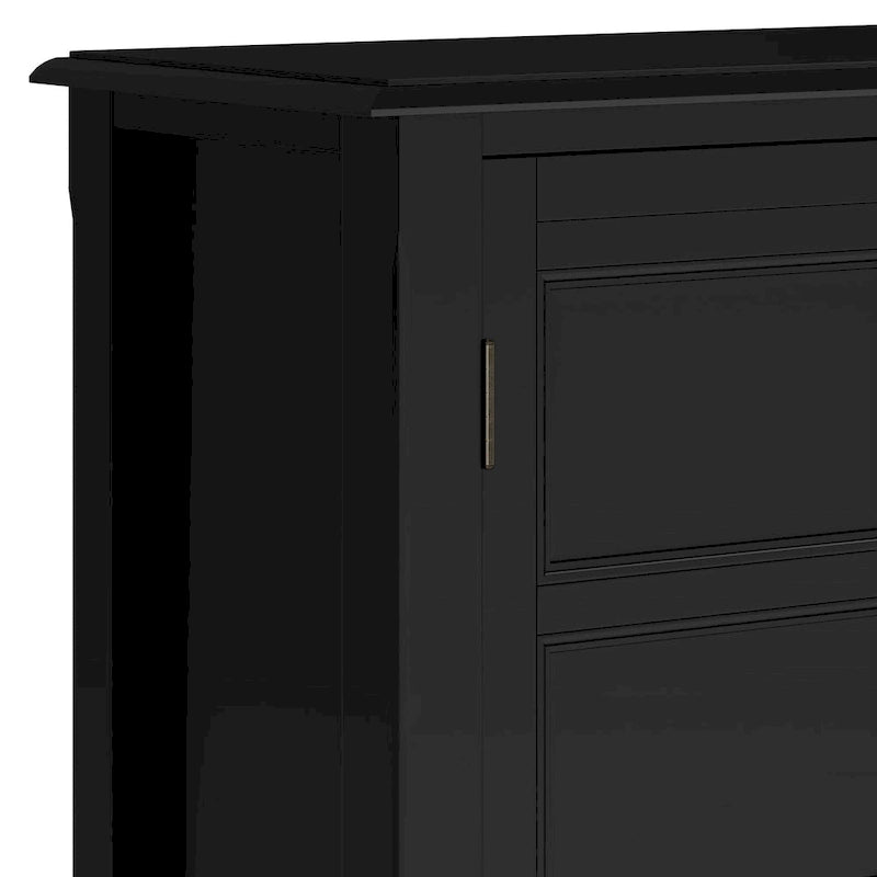 Meuble de rangement bas de transition en BOIS MASSIF de 30 pouces de large - 30 po l. x 14 po p. x 31 po h.