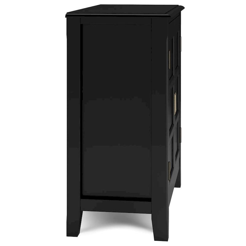 Meuble de rangement bas de transition en BOIS MASSIF de 30 pouces de large - 30 po l. x 14 po p. x 31 po h.