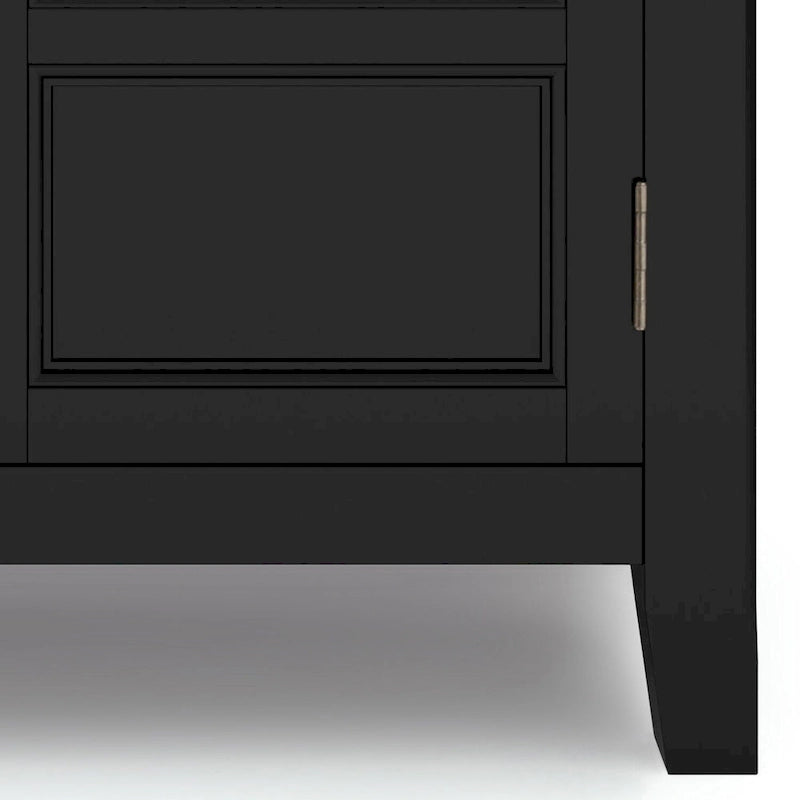 Meuble de rangement bas de transition en BOIS MASSIF de 30 pouces de large - 30 po l. x 14 po p. x 31 po h.
