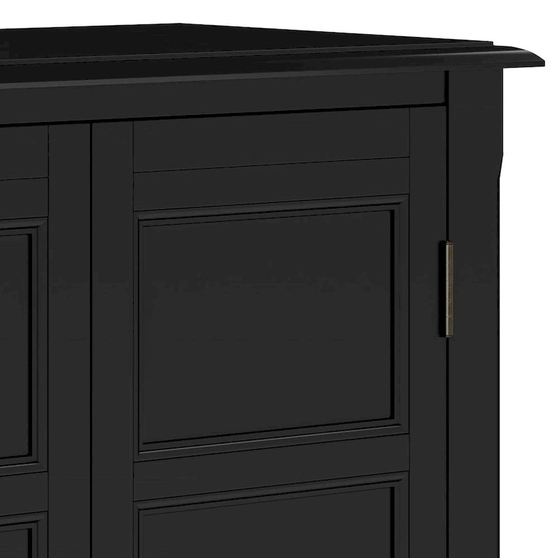 Meuble de rangement bas de transition en BOIS MASSIF de 30 pouces de large - 30 po l. x 14 po p. x 31 po h.