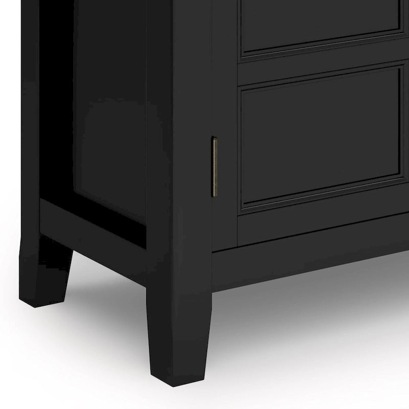 Meuble de rangement bas de transition en BOIS MASSIF de 30 pouces de large - 30 po l. x 14 po p. x 31 po h.