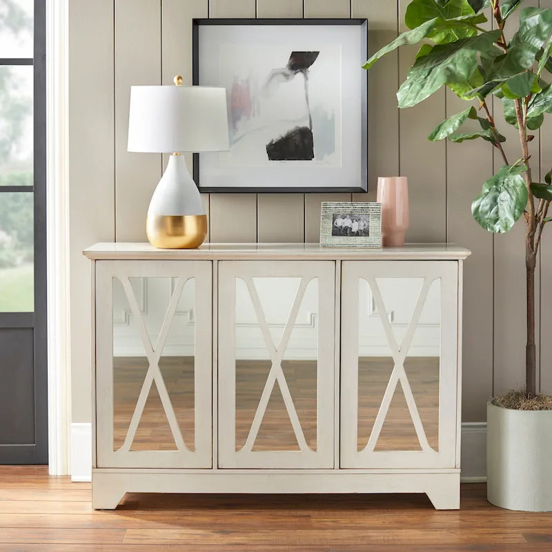 Buffet/Console Miroir de la Collection Simple Living Reflections