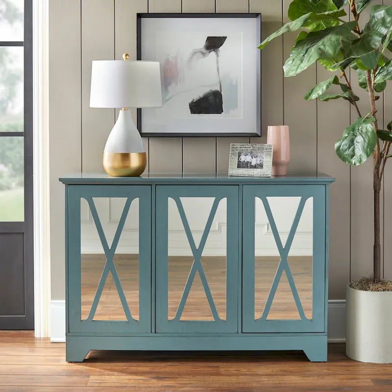 Buffet/Console Miroir de la Collection Simple Living Reflections