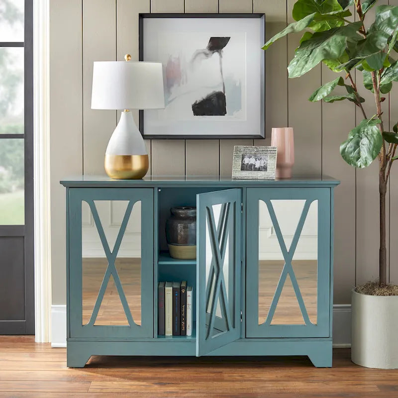 Buffet/Console Miroir de la Collection Simple Living Reflections