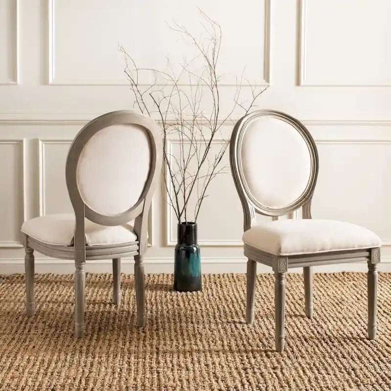 Chaise de salle à manger ovale parisienne - 20Lx20Px39H