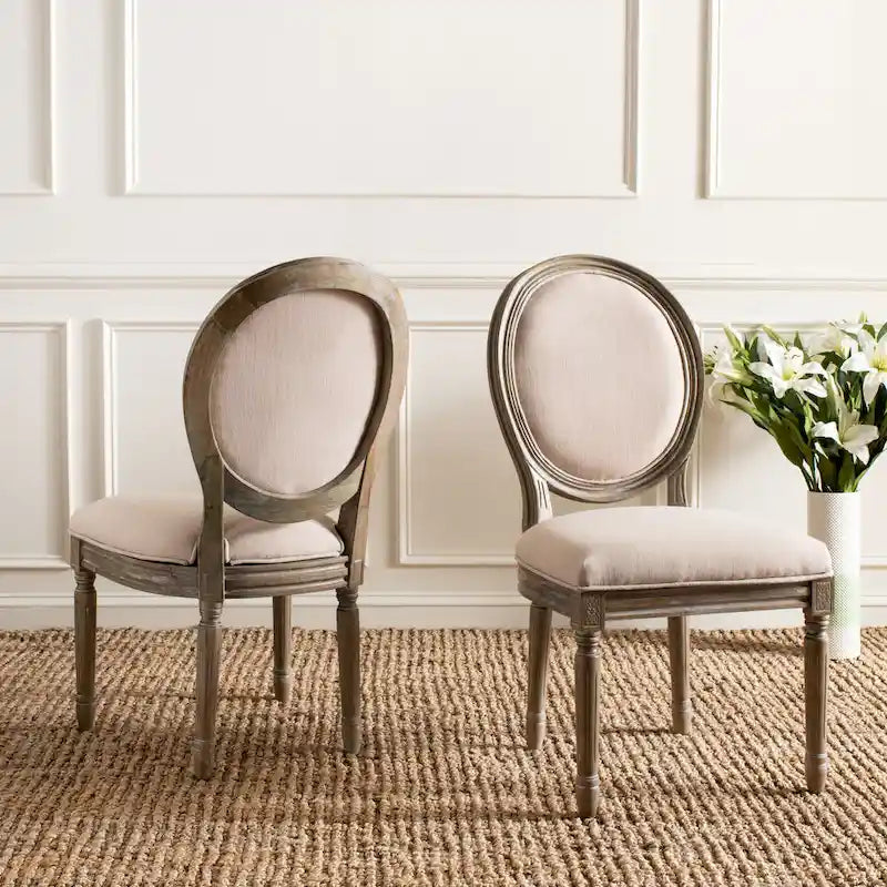 Chaise de salle à manger ovale parisienne - 20Lx20Px39H