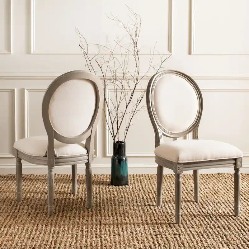 Chaise de salle à manger ovale parisienne - 20Lx20Px39H