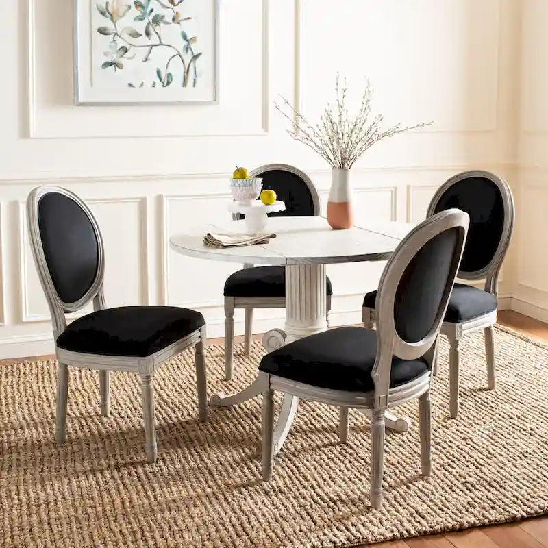 Chaise de salle à manger ovale parisienne - 20Lx20Px39H