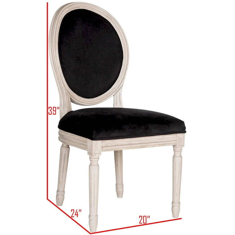 Chaise de salle à manger ovale parisienne - 20Lx20Px39H