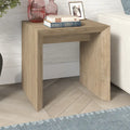 Table d'appoint rectangulaire de 55,88 cm de large - 55,88 cm de large