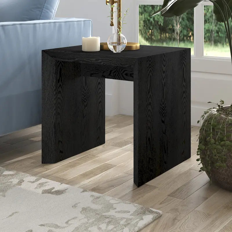 Table d'appoint rectangulaire de 55,88 cm de large - 55,88 cm de large