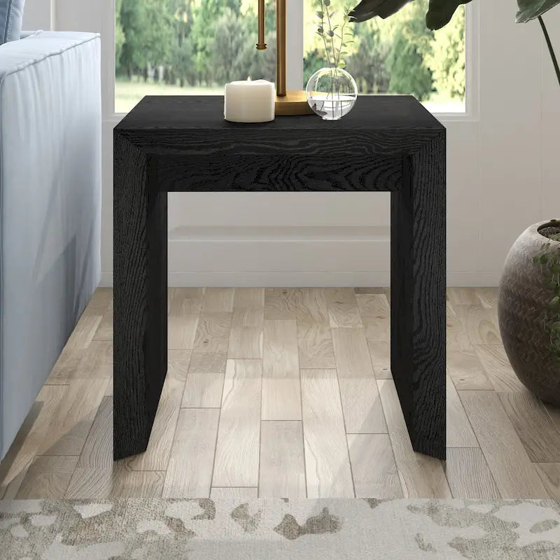 Table d'appoint rectangulaire de 55,88 cm de large - 55,88 cm de large