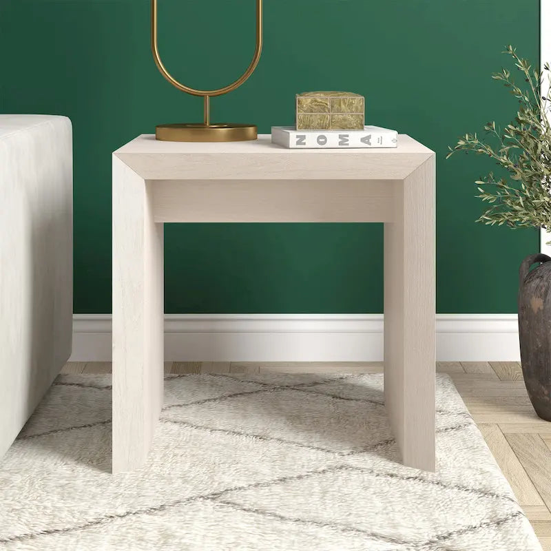Table d'appoint rectangulaire de 55,88 cm de large - 55,88 cm de large