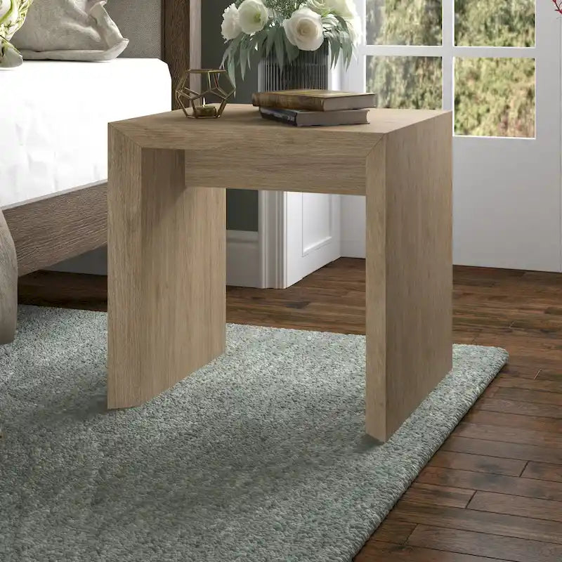 Table d'appoint rectangulaire de 55,88 cm de large - 55,88 cm de large