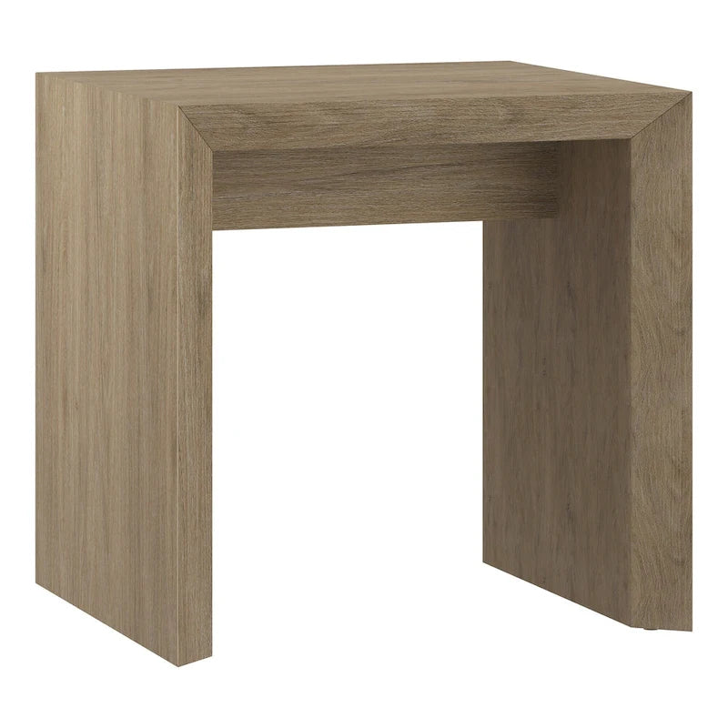 Table d'appoint rectangulaire de 55,88 cm de large - 55,88 cm de large
