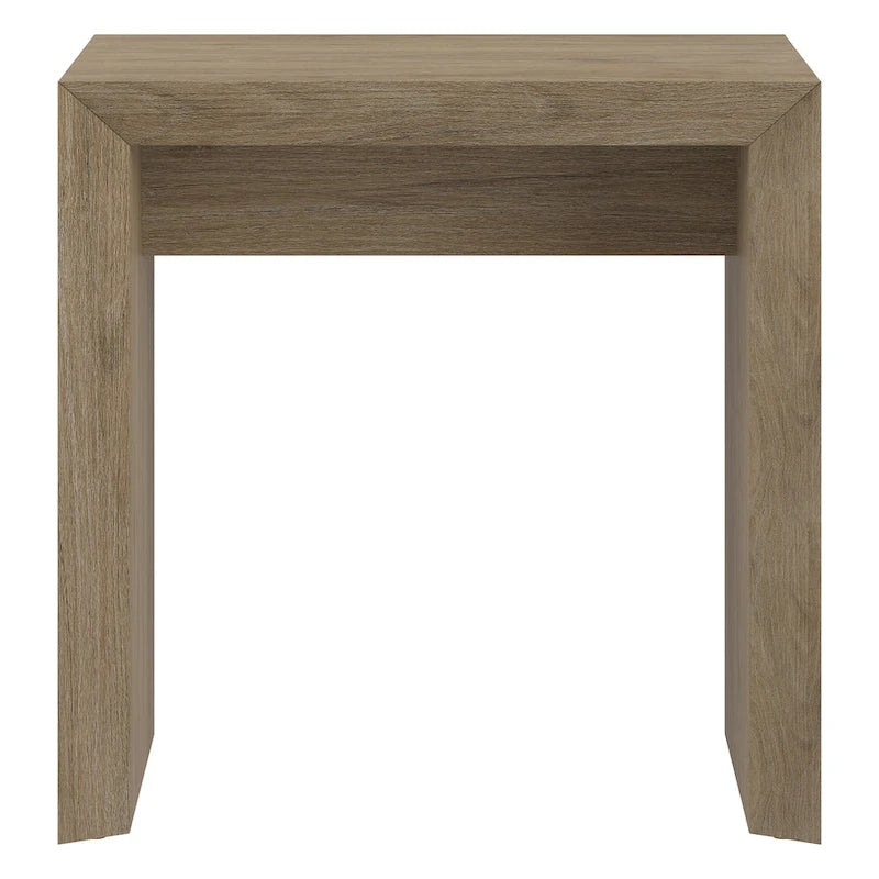 Table d'appoint rectangulaire de 55,88 cm de large - 55,88 cm de large