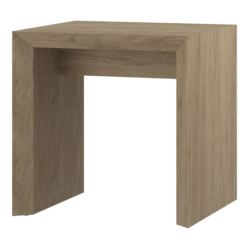 Table d'appoint rectangulaire de 55,88 cm de large - 55,88 cm de large