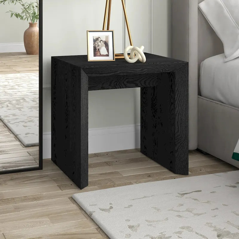 Table d'appoint rectangulaire de 55,88 cm de large - 55,88 cm de large